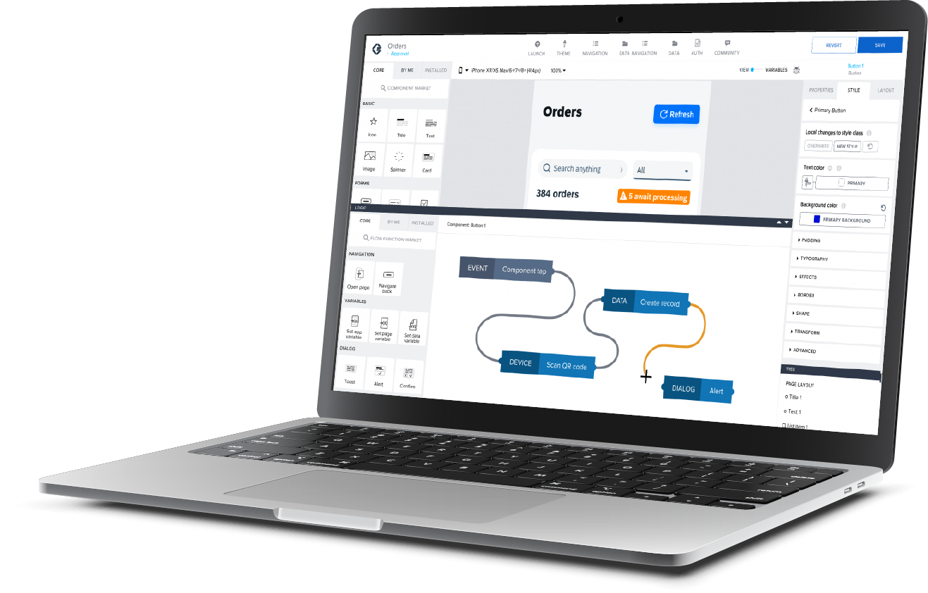 Build and extend powerful apps